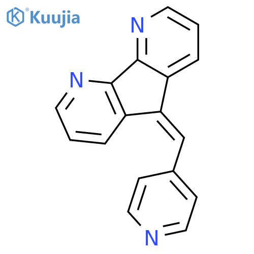 5-[(Pyridin-4-yl)methylidene]-5H-cyclopenta[1,2-b:5,4-b']dipyridine structure