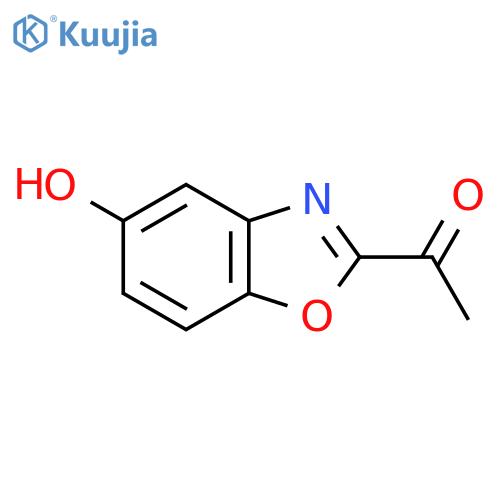 2-Acetyl-5-hydroxybenzo[d]oxazole structure