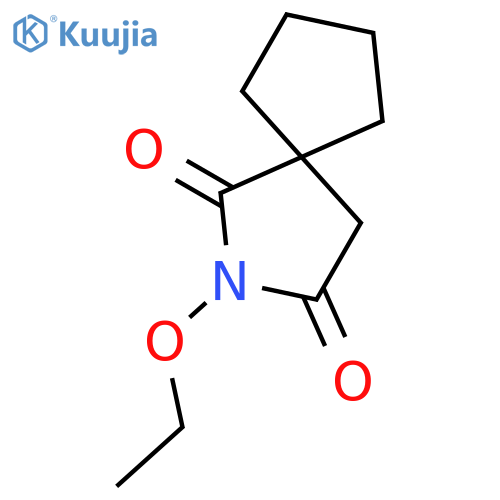 2-Azaspiro[4.4]nonane-1,3-dione, 2-ethoxy- structure
