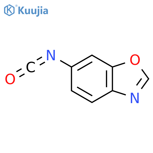 6-Isocyanato-1,3-benzoxazole structure