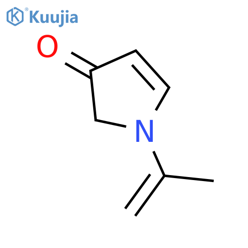 3H-Pyrrol-3-one,1,2-dihydro-1-(1-methylethenyl)- structure