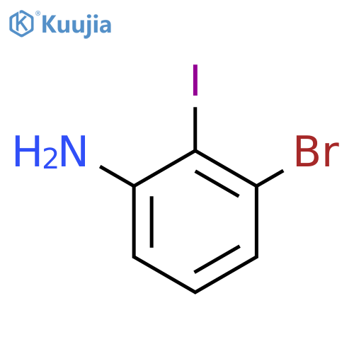 3-Bromo-2-iodoaniline structure
