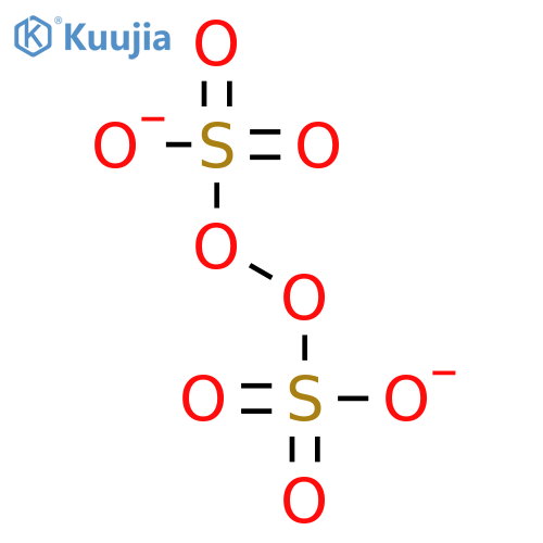 Peroxydisulfate((SO3)2O22-) structure