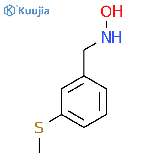 N-{3-(methylsulfanyl)phenylmethyl}hydroxylamine structure