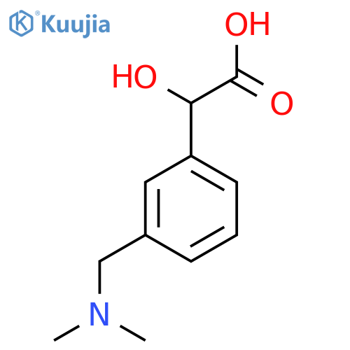 2-{3-(dimethylamino)methylphenyl}-2-hydroxyacetic acid structure