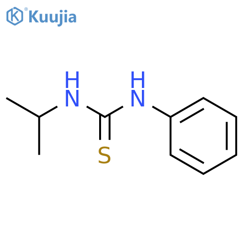 Thiourea,N-(1-methylethyl)-N'-phenyl- structure