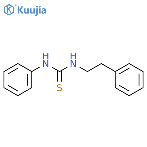 1-(b-Phenethyl)-3-phenyl-2-thiourea structure