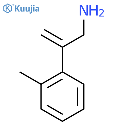 2-(2-methylphenyl)prop-2-en-1-amine structure