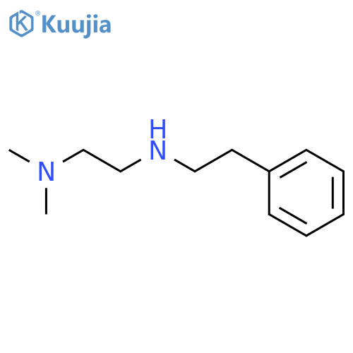 2-(dimethylamino)ethyl(2-phenylethyl)amine structure