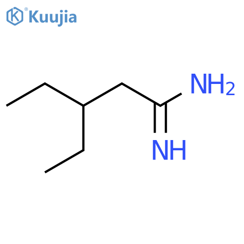 3-ethylpentanimidamide structure