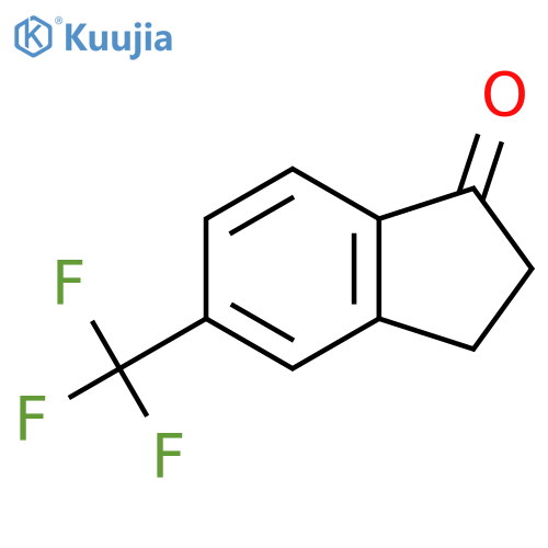 5-(Trifluoromethyl)-1-indanone structure
