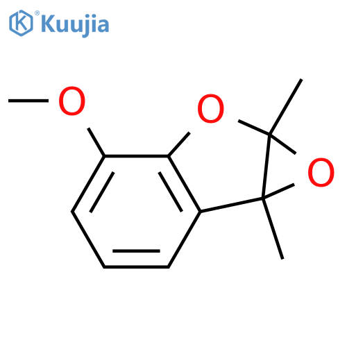 Oxireno[b]benzofuran, 1a,6b-dihydro-3-methoxy-1a,6b-dimethyl- structure