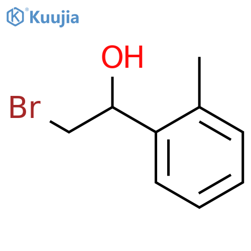 2-bromo-1-(2-methylphenyl)ethan-1-ol structure