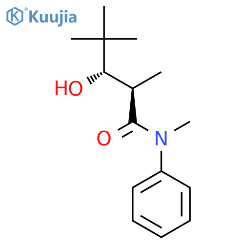 Pentanamide, 3-hydroxy-N,2,4,4-tetramethyl-N-phenyl-, (R*,S*)- structure