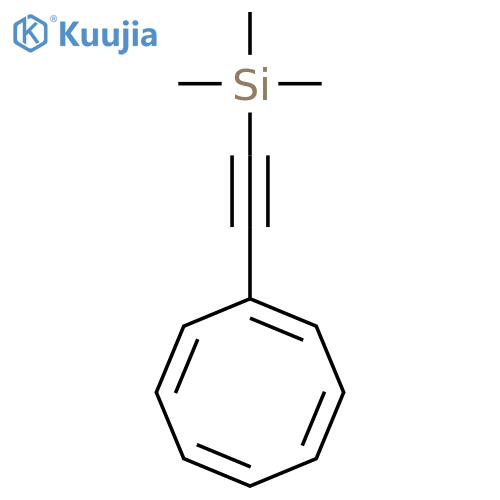 Silane, (1,3,5,7-cyclooctatetraen-1-ylethynyl)trimethyl- structure