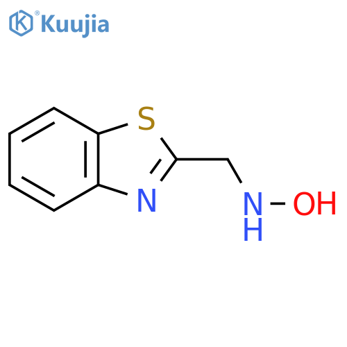 N-(1,3-benzothiazol-2-yl)methylhydroxylamine structure