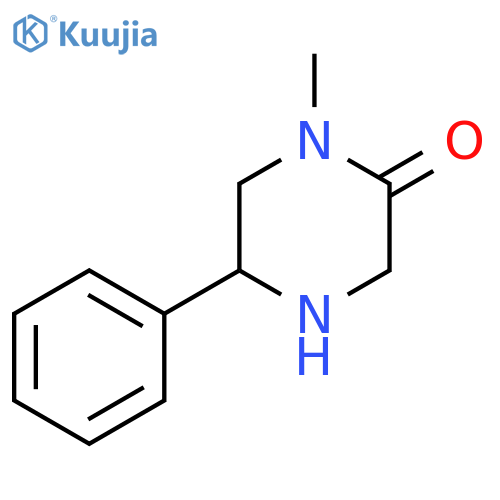 1-Methyl-5-phenylpiperazin-2-one structure