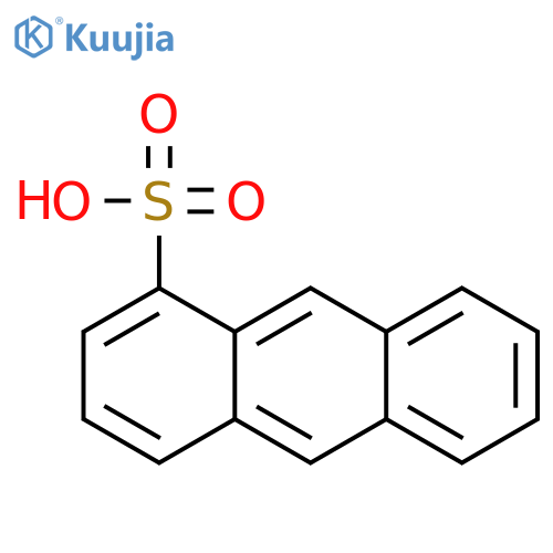 1-Anthracenesulfonic acid structure