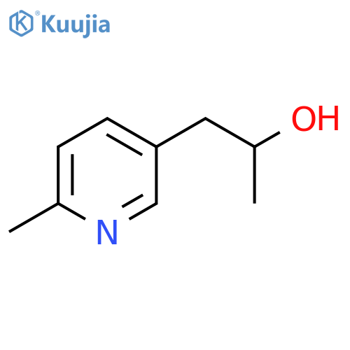 1-(6-methylpyridin-3-yl)propan-2-ol structure