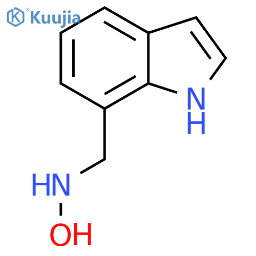 N-(1H-indol-7-yl)methylhydroxylamine structure