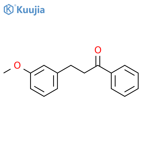 1-Propanone,3-(3-methoxyphenyl)-1-phenyl- structure