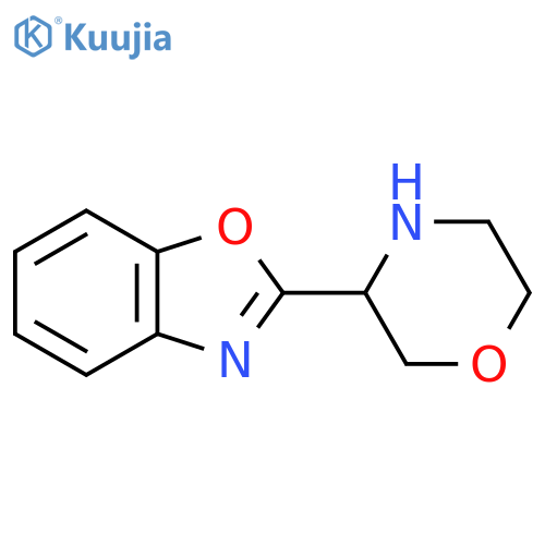 2-(morpholin-3-yl)-1,3-benzoxazole structure