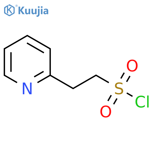 2-Pyridineethanesulfonyl chloride structure