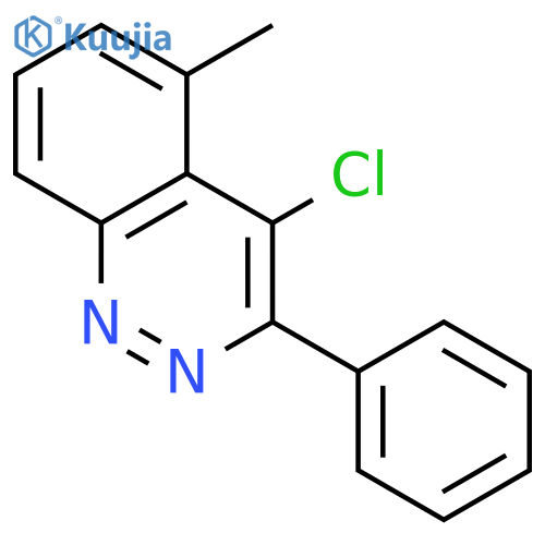CINNOLINE, 4-CHLORO-5-METHYL-3-PHENYL- structure