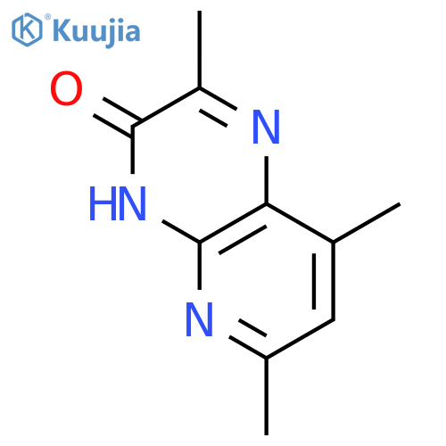 Pyrido[2,3-b]pyrazin-3(4H)-one,2,6,8-trimethyl- structure