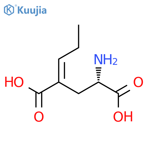 L-Glutamic acid, 4-propylidene-, (E)- structure