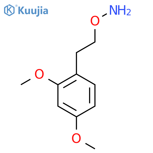 O-2-(2,4-dimethoxyphenyl)ethylhydroxylamine structure