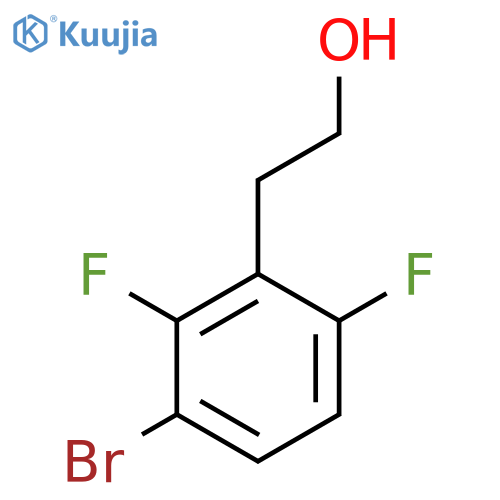 2-(3-bromo-2,6-difluorophenyl)ethan-1-ol structure