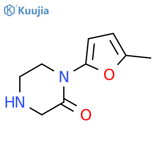 1-(5-methylfuran-2-yl)piperazin-2-one structure