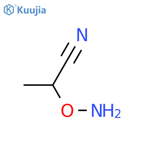 2-(aminooxy)propanenitrile structure