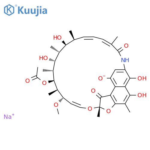 SODIUM RIFOMYCIN SV structure