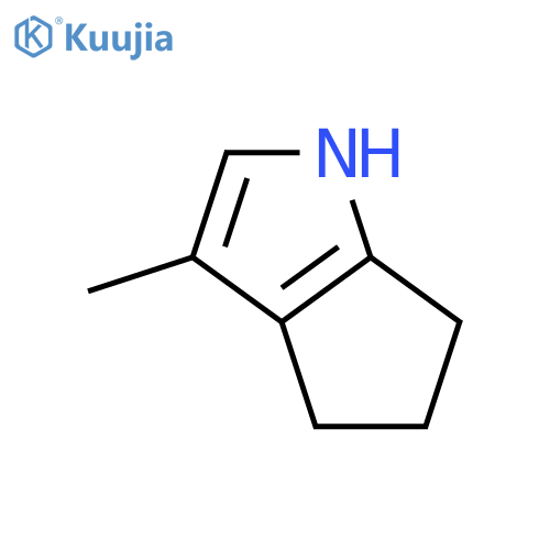 1,4,5,6-tetrahydro-3-methyl-Cyclopenta[b]pyrrole structure