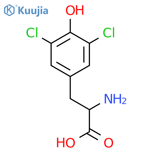 3,5-Dichloro-L-tyrosine structure