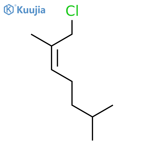 2-Heptene, 1-chloro-2,6-dimethyl-, (Z)- structure