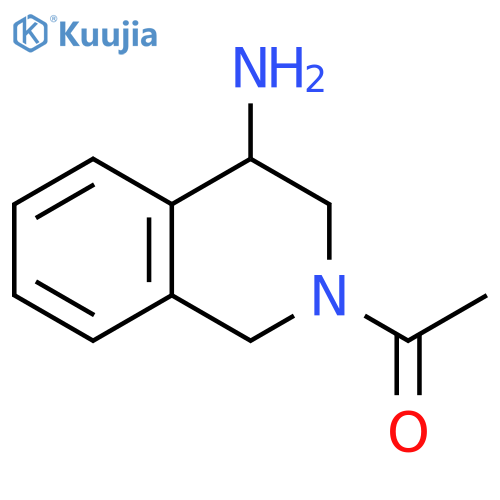 Ethanone, 1-(4-amino-3,4-dihydro-2(1H)-isoquinolinyl)- structure