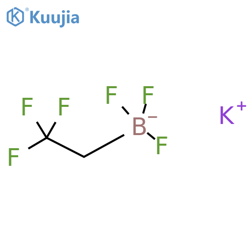 Potassium Trifluoro(2,2,2-trifluoroethyl)borate structure