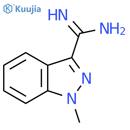 1-methyl-1H-indazole-3-carboximidamide structure