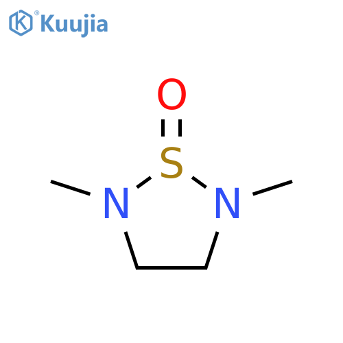 1,2,5-Thiadiazolidine,2,5-dimethyl-, 1-oxide structure