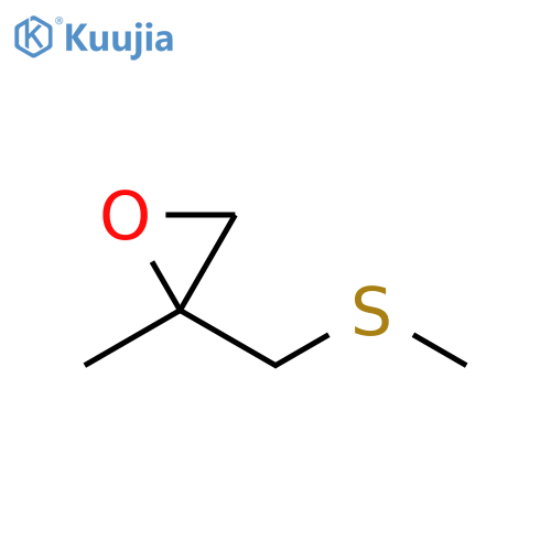 2-methyl-2-(methylsulfanyl)methyloxirane structure