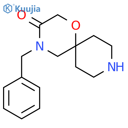 4-Benzyl-1-oxa-4,9-diazaspiro[5.5]undecan-3-one structure