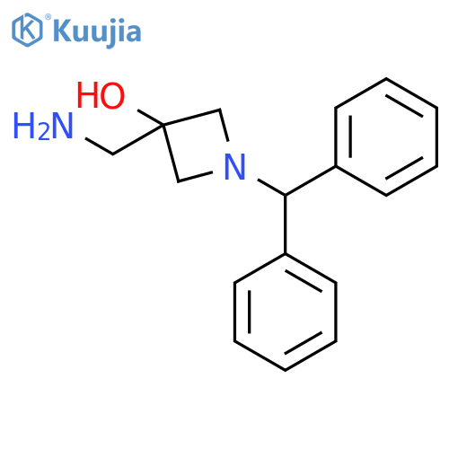 3-(aminomethyl)-1-benzhydrylazetidin-3-ol structure