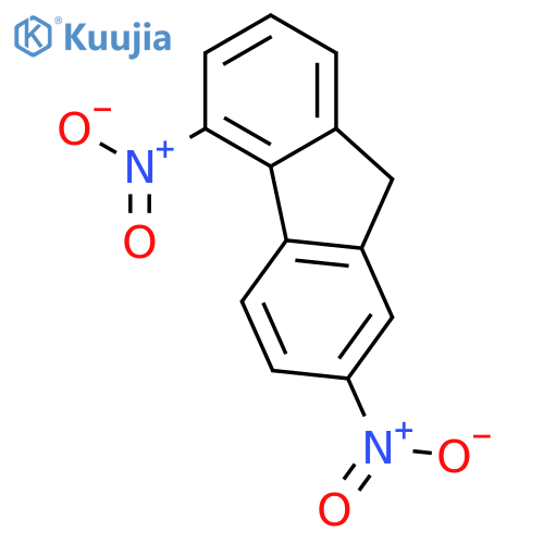 2,5-Dinitrofluorene structure