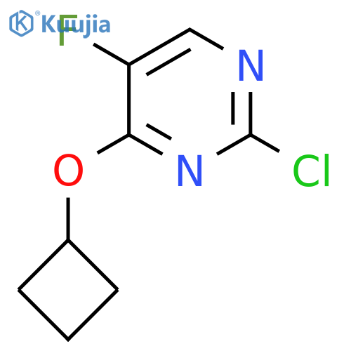 2-Chloro-4-cyclobutoxy-5-fluoropyrimidine structure