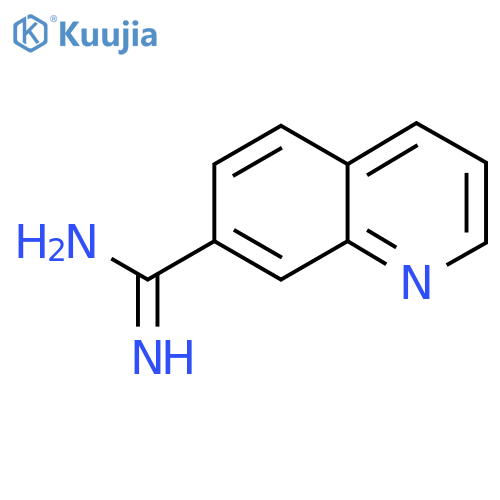 quinoline-7-carboximidamide structure