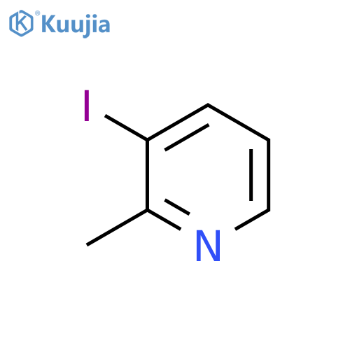 3-Iodo-2-methylpyridine structure