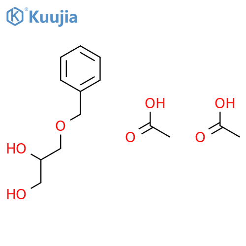 3-(Phenylmethoxy)-1,2-propanediol 1,2-Diacetate structure